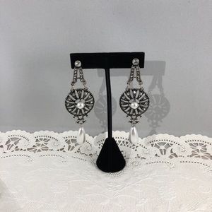 Diamonds and Pearls Earrings O’My